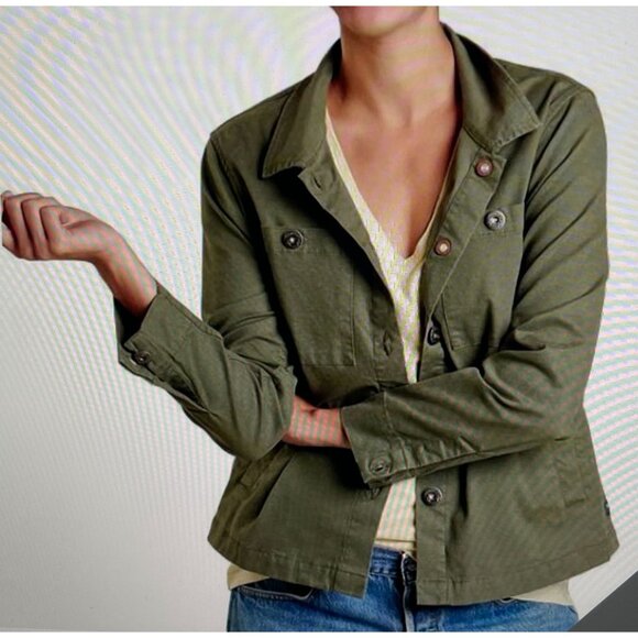 Toad & Co Jackets & Blazers - Toad & Co Earthworks Huxley Utility Jacket Olive Green Size M